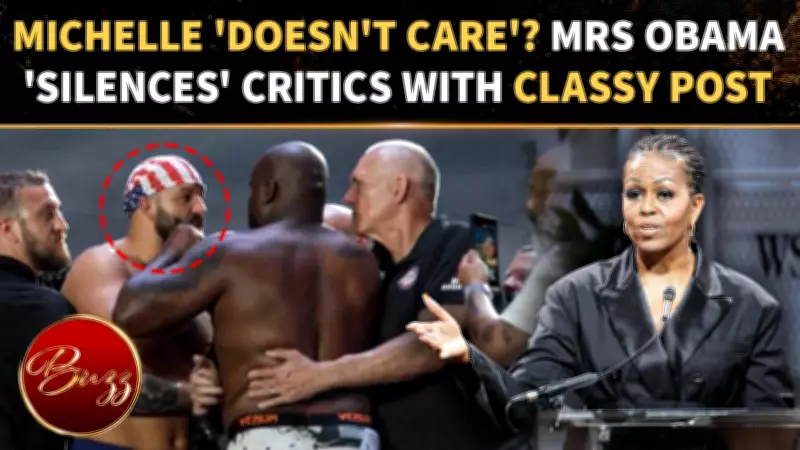 Michelle Obama Silences Critics With Classy Post After Trump UFC Event Controversy