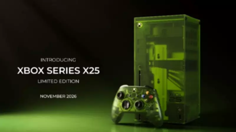 Microsoft Celebrates Xbox 25th Anniversary with Limited-Edition Series X25 Console