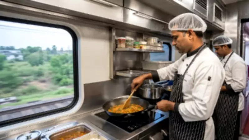 Middle East Crisis Forces IRCTC to Restart Onboard Cooking Using Induction Stoves
