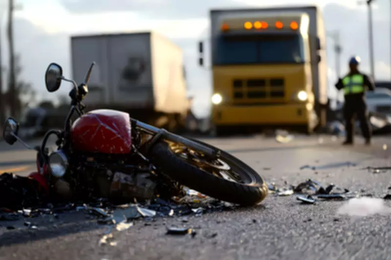 Midnight Truck Crash at Jagraon Blackspot Injures One, Destroys Vehicles and Shops