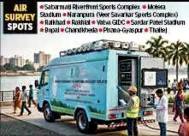 Mobile Lab to Identify Air Pollution Sources in Ahmedabad