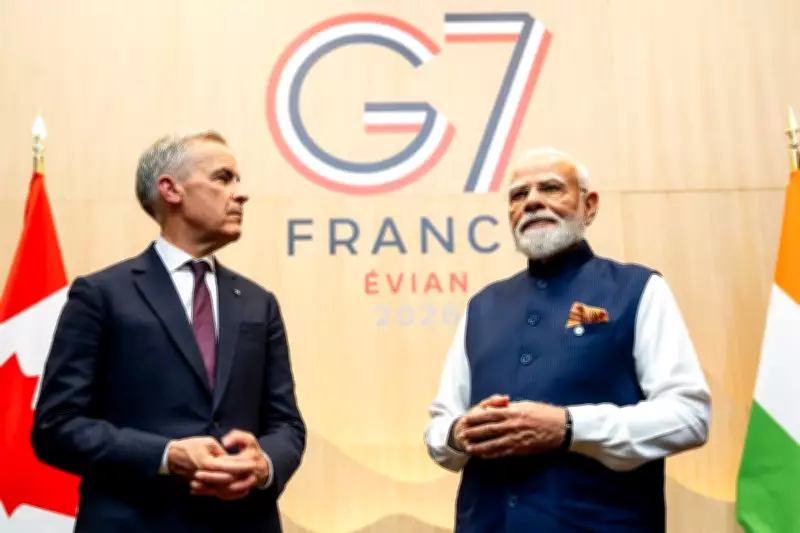 Modi, Carney meet on G7 sidelines, aim to reset India-Canada ties with trade pact target by 2026