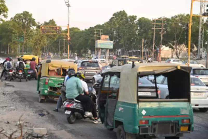 Mohali Airport Road Traffic Woes: Long Signals, Bad Bumps Cause Gridlock
