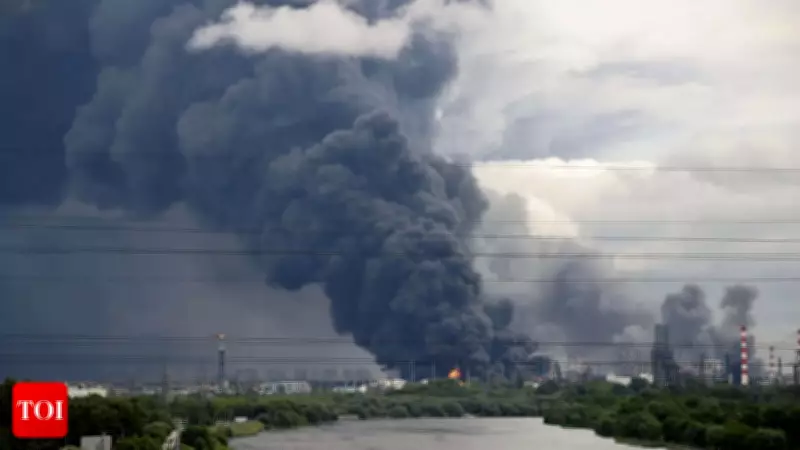Moscow Hit by Largest Ukrainian Drone Attack Since 2022 Invasion