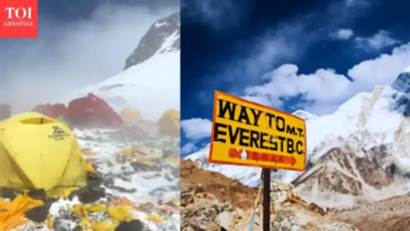 Mount Everest Waste Crisis: Overcrowding and Pollution at 7,900 Meters