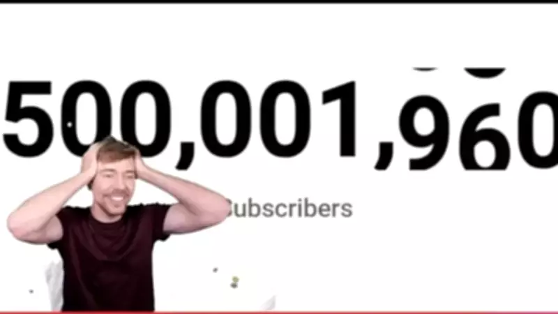 MrBeast Makes History: First YouTuber to Hit 500 Million Subscribers