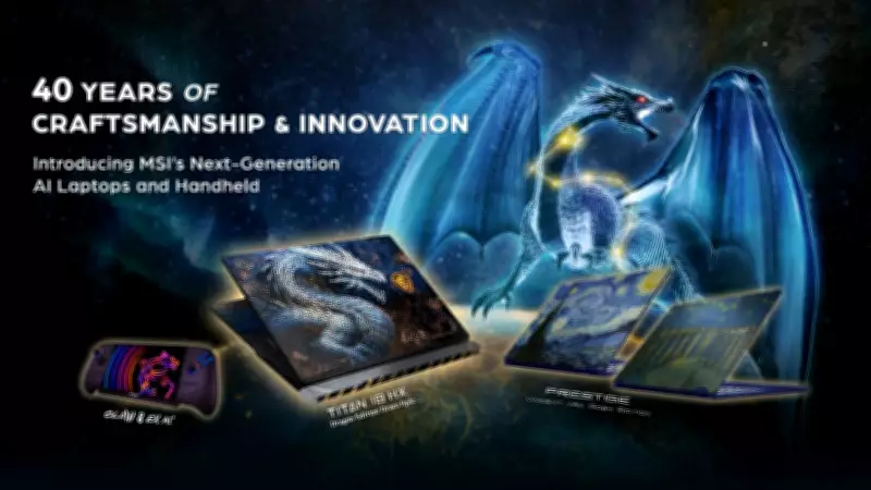 MSI Unveils RTX Spark Laptop, Katana Refresh, and Handheld at Computex 2026