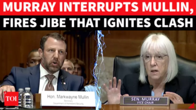 Mullin Fires Back at Murray in Explosive Senate Hearing on Border Security