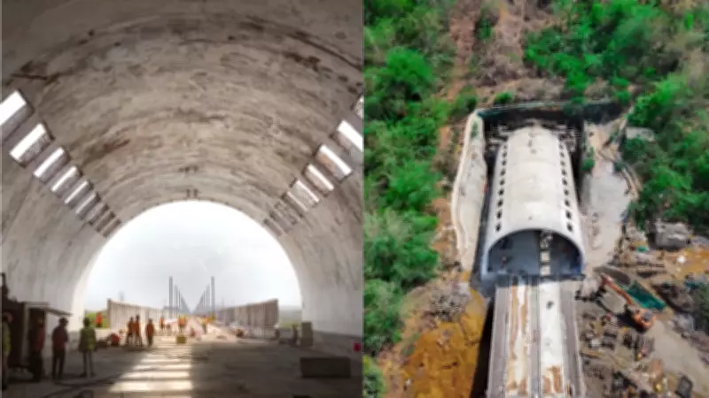 Mumbai-Ahmedabad Bullet Train to Use Tunnel Hood Technology for Noise Reduction