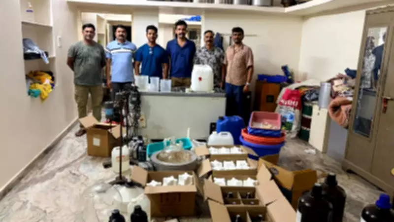 Mumbai Cab Driver Moonlights as Drug Supplier, Leads Police to Gujarat Lab