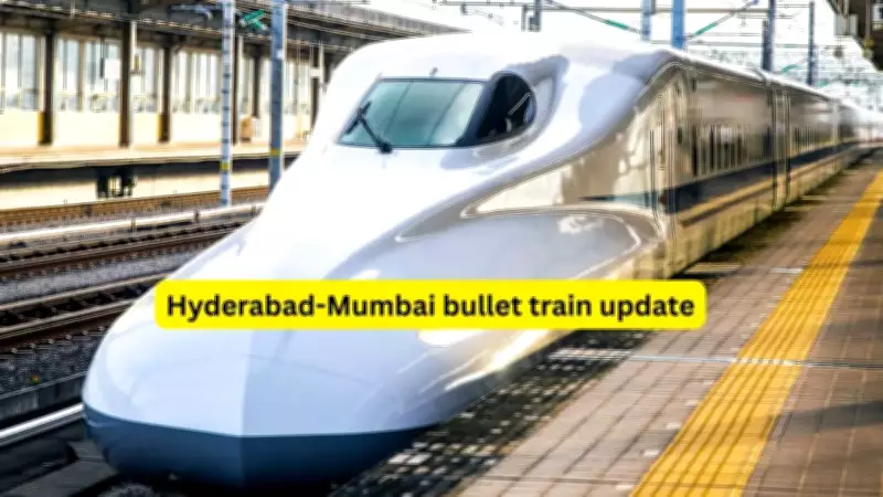 Mumbai-Hyderabad Bullet Train: DPR Complete, Travel Time to Drop to 3.5 Hours