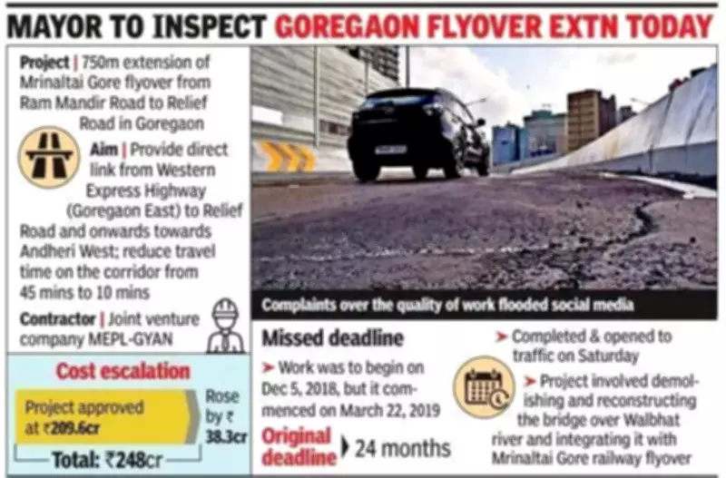 Mumbai Mayor Orders Probe into Goregaon Flyover Extension Complaints