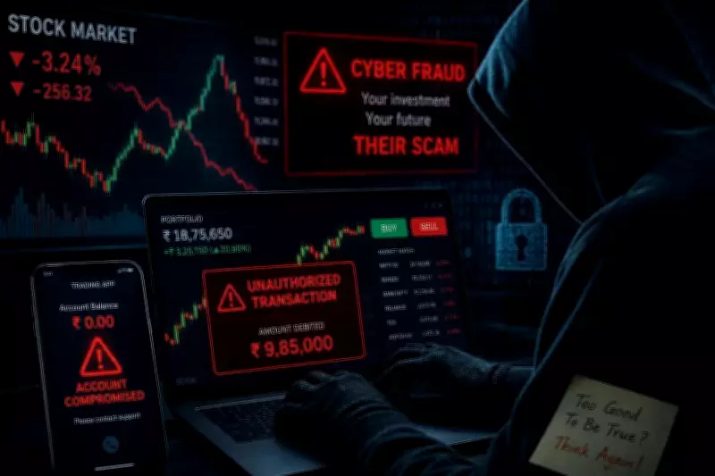 Mumbai Retirees Lose Rs 4 Crore in Stock Market Investment Frauds