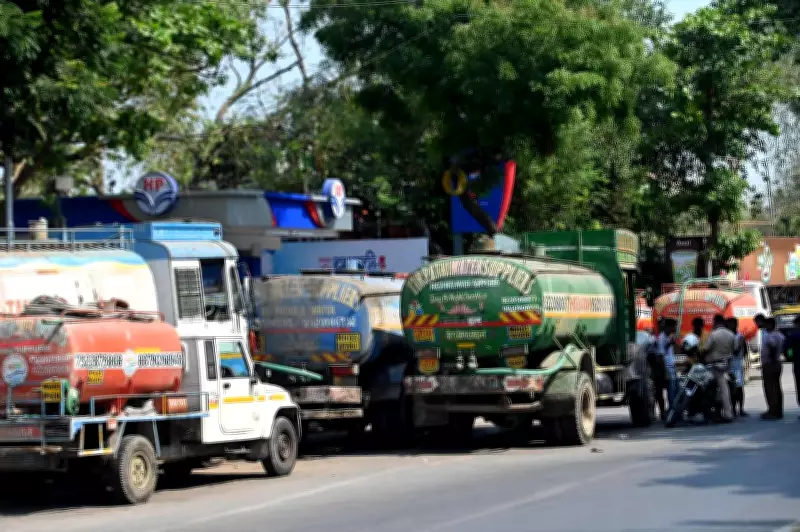Mumbai Water Tanker Strike Threat Over Selective CGWA Rule Enforcement