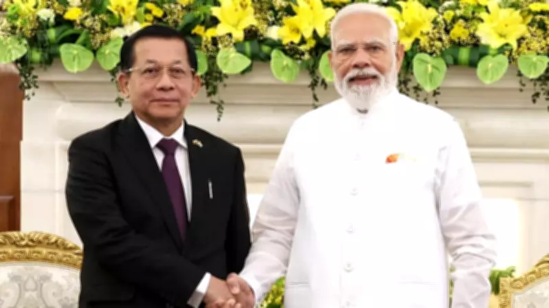 Myanmar President Shows Interest in India's Maritime Sector at JNPT Visit