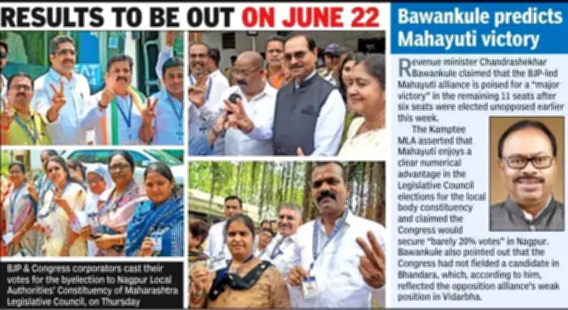 Nagpur MLC Byelection Sees 98.44% Voter Turnout, Counting on June 22