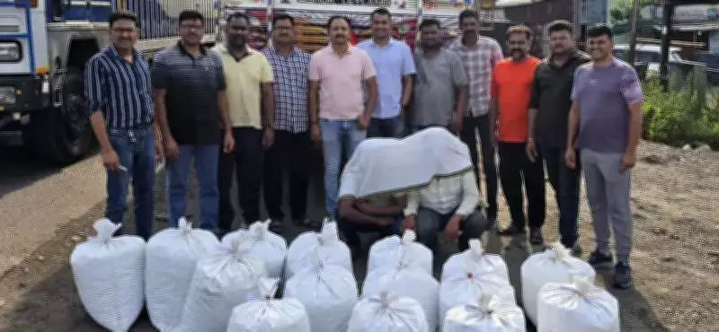Nagpur Police Seize 150kg Cannabis from Truck, Dismantle Drug Syndicate