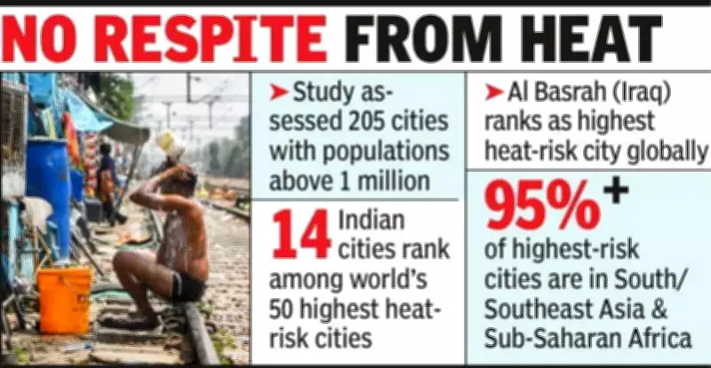 Nagpur Ranks 4th Globally in Heat Risk, Oxford Study Finds