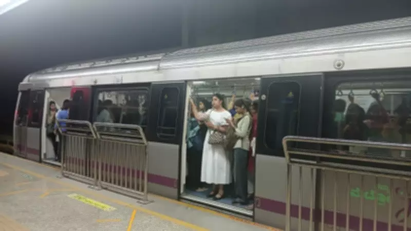 Namma Metro Door Fault Strands Train at Cubbon Park, Delays 5 Services