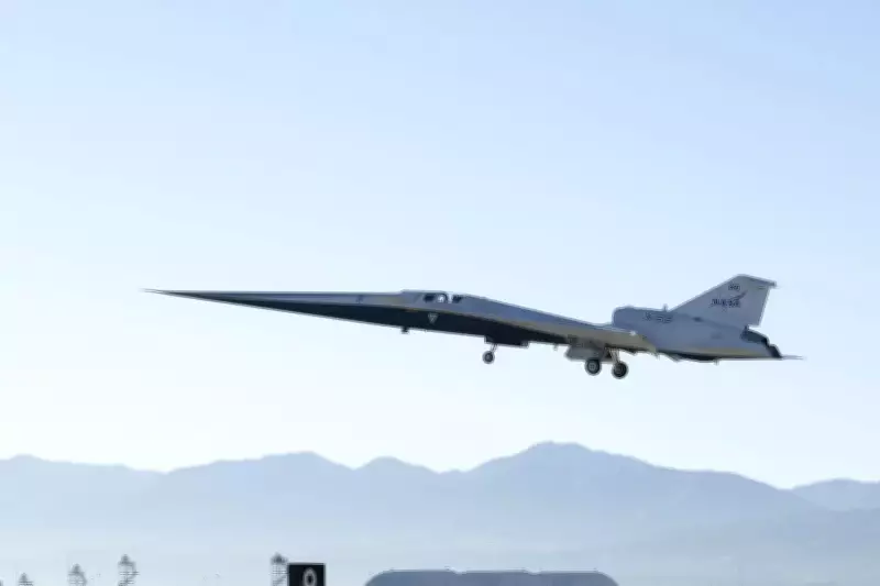 NASA's X-59 Aims to Make Supersonic Travel Quiet Over Land