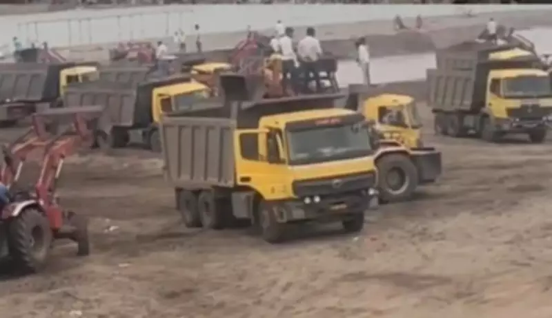 NCP MLA Demands SIT Probe into Illegal Sand Mining at Shani Temple in Maharashtra
