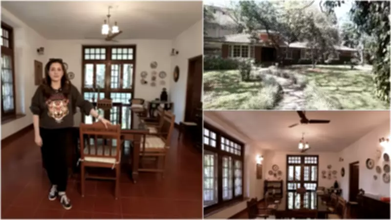 Neelam Kothari's Lonavala Bungalow: A Blend of Antique Decor and Carved Walls