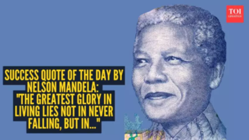 Nelson Mandela's Quote on Rising After Every Fall: A Lesson in Resilience