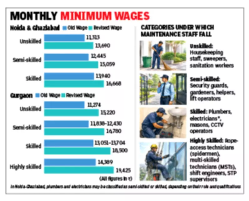 New Labour Code to Hike Maintenance Bills in NCR Societies by 20-30%
