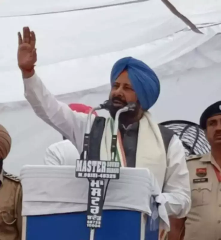 New Punjab BJP Chief Dhillon Takes Aim at CM Mann in Dhuri Rally