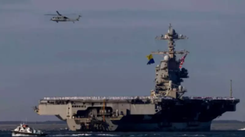 New Video Reveals Extensive Damage From Fire on USS Gerald R Ford