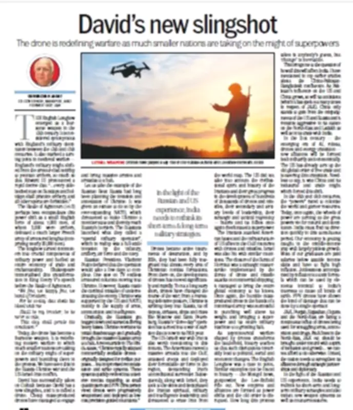 News of the Day: David's New Slingshot – Key Analysis for UPSC