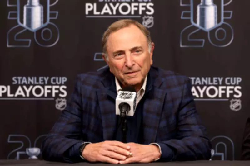 NHL Commissioner Gary Bettman Stumbles Over Player Name Before Stanley Cup Final