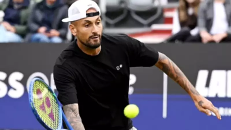 Nick Kyrgios Clashes with Umpire in Stuttgart Loss, Shows Promise in Comeback