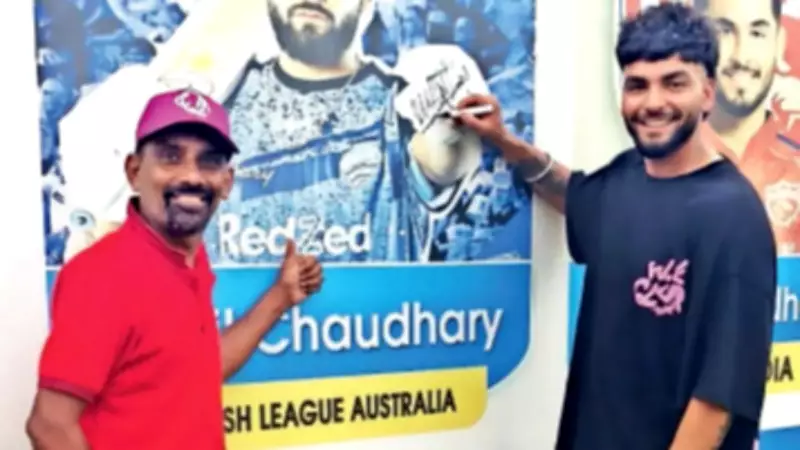 Nikhil Chaudhary becomes first Indian-born male cricketer in 60 years to play for Australia