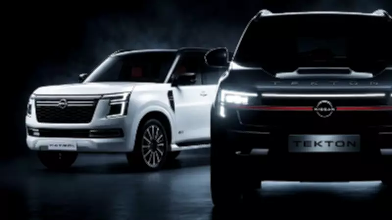 Nissan Tekton SUV Global Debut on July 9, 2026: Teaser Reveals Design