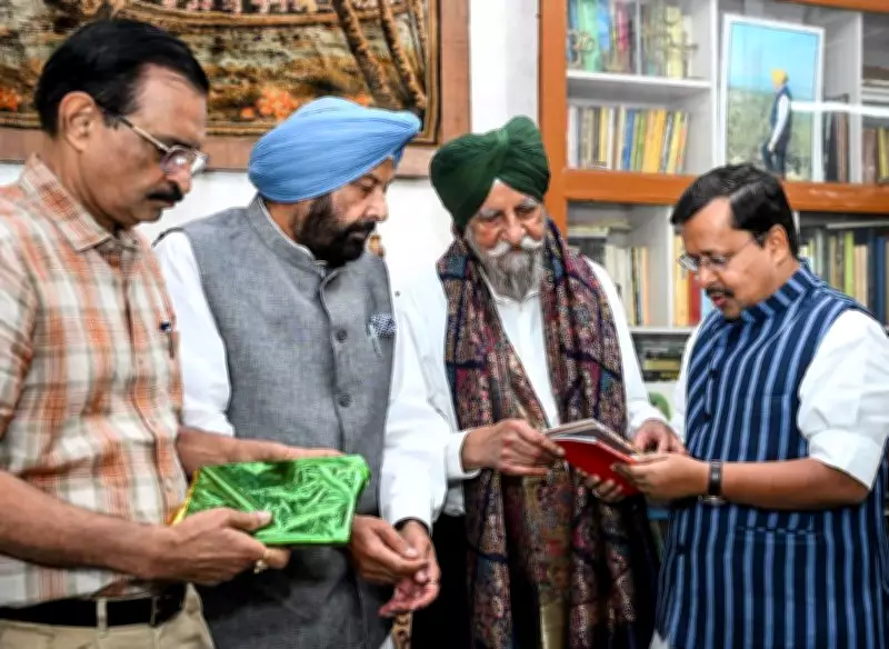 Nitin Nabin Meets Economist SS Johl in Ludhiana, Discusses Crop Diversification
