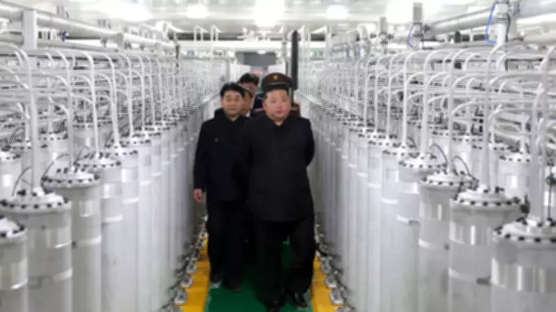 North Korea unveils new nuclear bomb fuel plant, Kim vows exponential expansion
