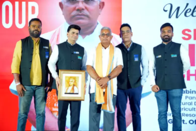 NRAI Kolkata Felicitates Minister Dilip Ghosh at Industry Event