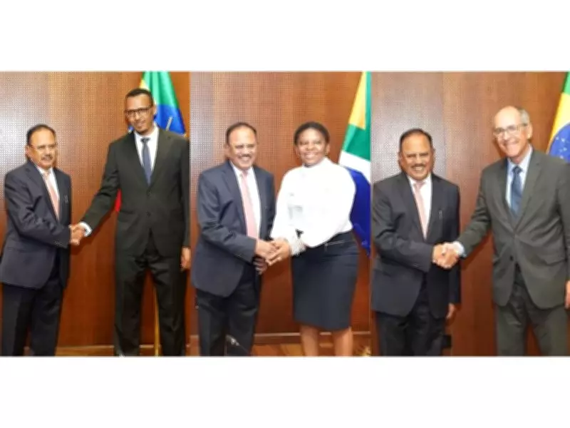 NSA Ajit Doval holds bilateral talks with Brazil, Ethiopia, South Africa officials at BRICS meet