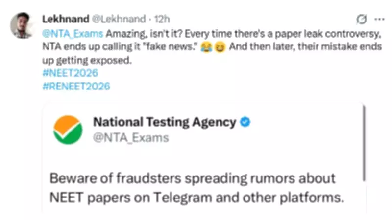 NTA Dismisses NEET 2026 Re-Exam Paper Leak Rumours as Fake