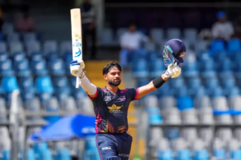 Nuvama Private T20 Mumbai League 2026: Suved Parkar's Record 110 in Vain as Panthers Win Super Over