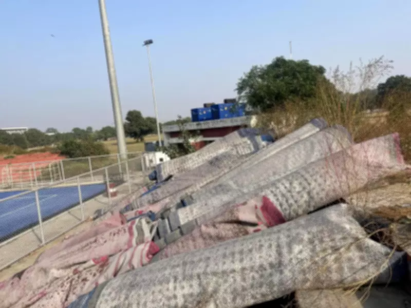 Old Astroturf from PAU Stadium Recycled for Two Ludhiana Schools