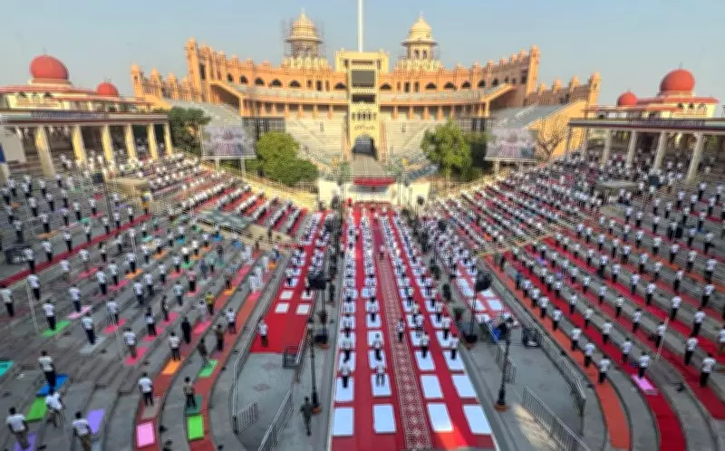 Over 1,000 Join BSF Punjab’s International Yoga Day Event at Attari Joint Check Post