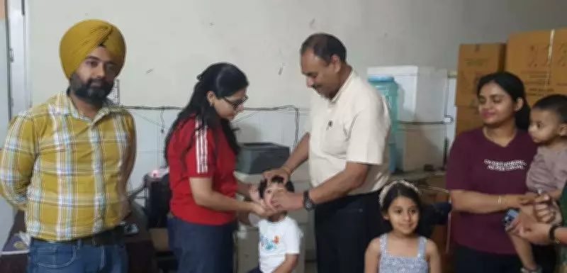 Over 1.2 Lakh Kids Given Polio Drops in Two Days in Ludhiana