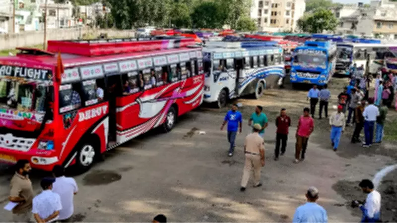 Over 8,500 pilgrims leave for Kheer Bhawani Mela in Kashmir