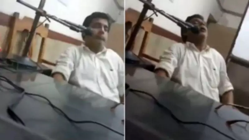 Patna Junction Enquiry Officer Caught Sleeping on Duty, Video Goes Viral