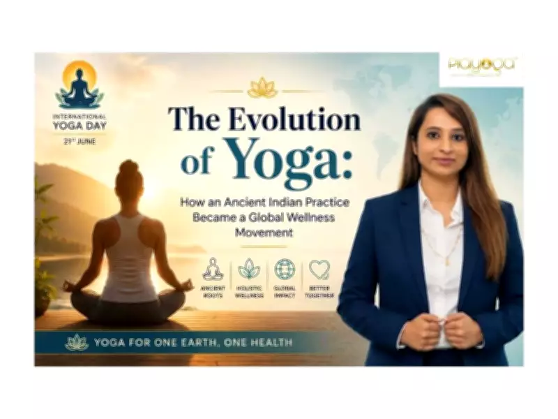 Playoga Founder Traces Yoga's Global Rise as Leading Wellness Movement
