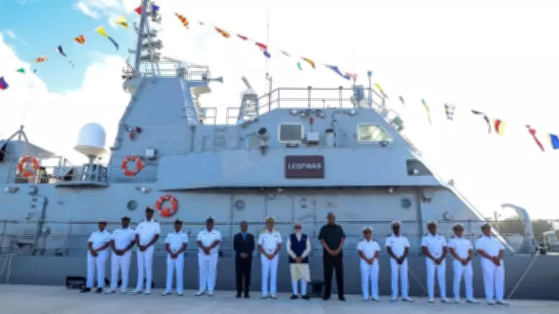PM Modi hands over made-in-India patrol vessel to Seychelles Coast Guard