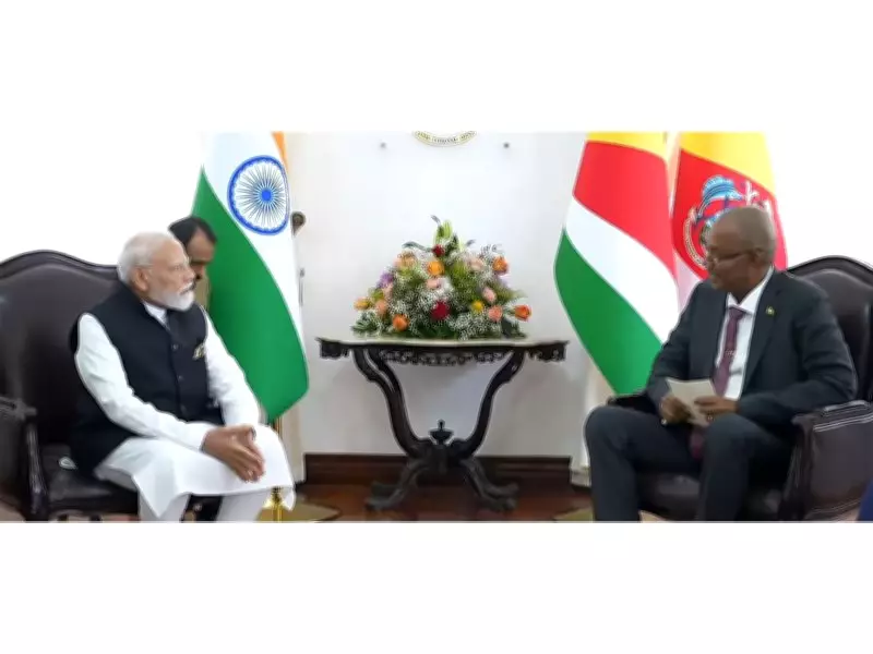 PM Modi Holds Bilateral Talks with Seychelles President Herminie