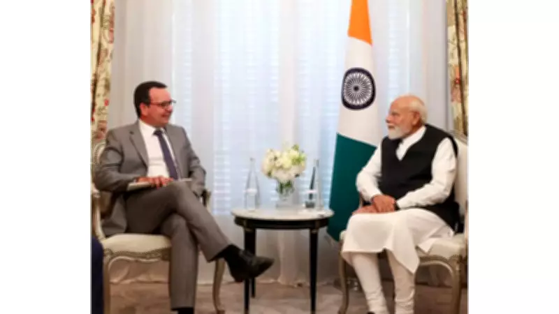PM Modi Meets French CEOs to Boost Investment, AI Ties in Paris